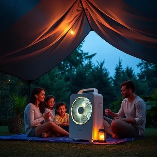 캠핑의 시원함, 써큘레이터 그 이상: 여름 캠핑 완벽 솔루션