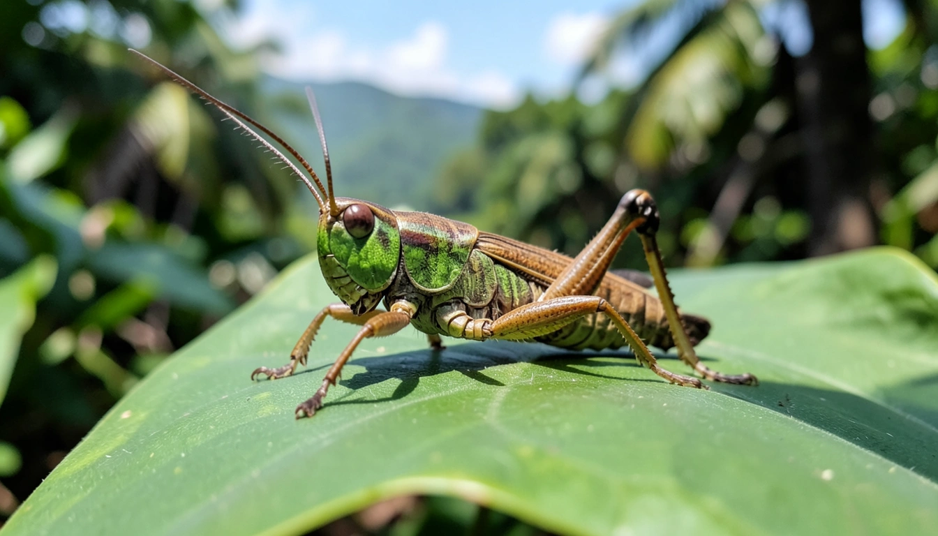 섬이 풀무치를 키웠다? '섬 거대화' 현상과 섬풀무치의 특별한 진화