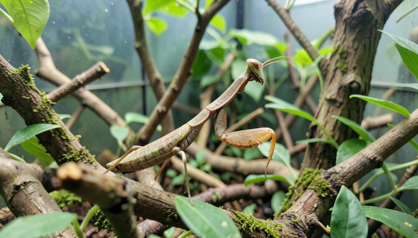 2025년, 지속 가능한 곤충 사마귀 사육의 책임감 있는 자세