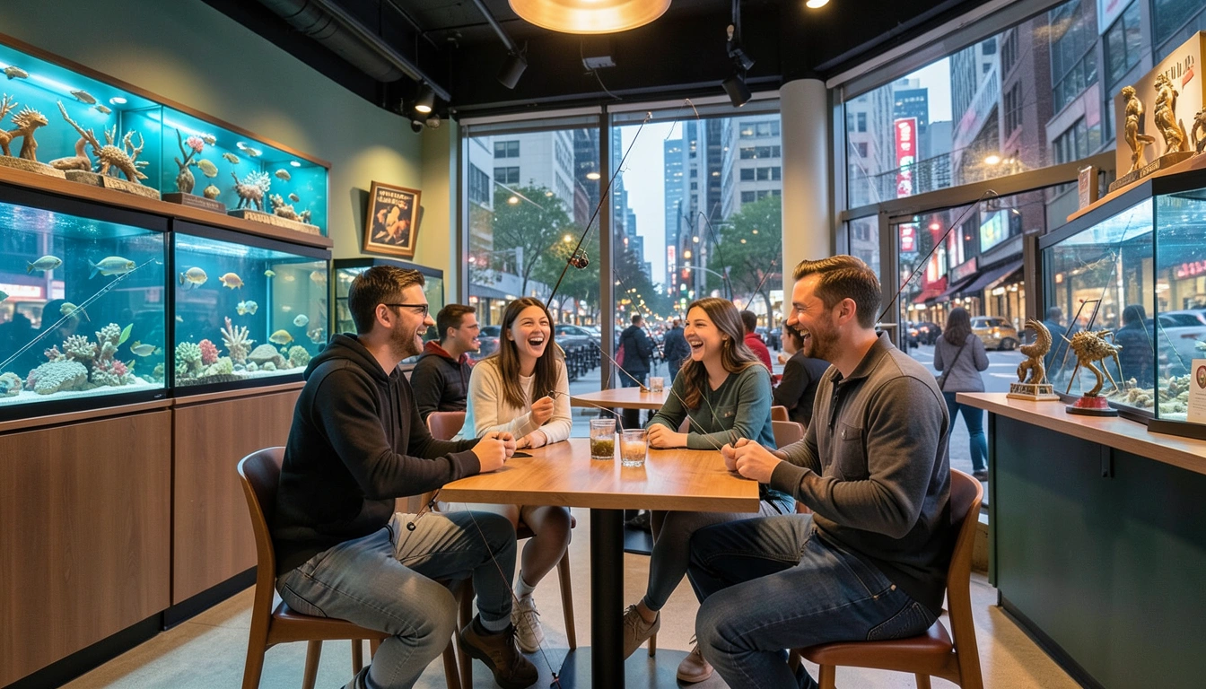 데이트 vs 가족 vs 힐링: 나에게 딱 맞는 실내낚시카페 고르기