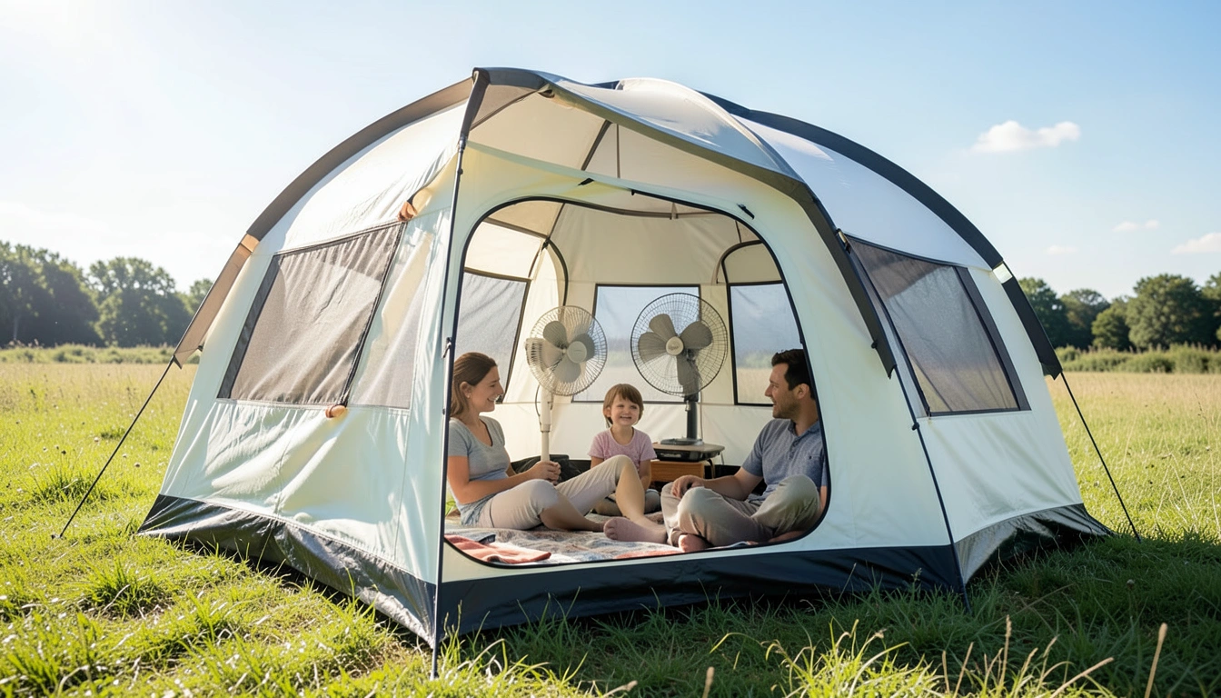 4. 텐트 안을 '시원하게' 만드는 종합 솔루션 (종합 관리 솔루션)